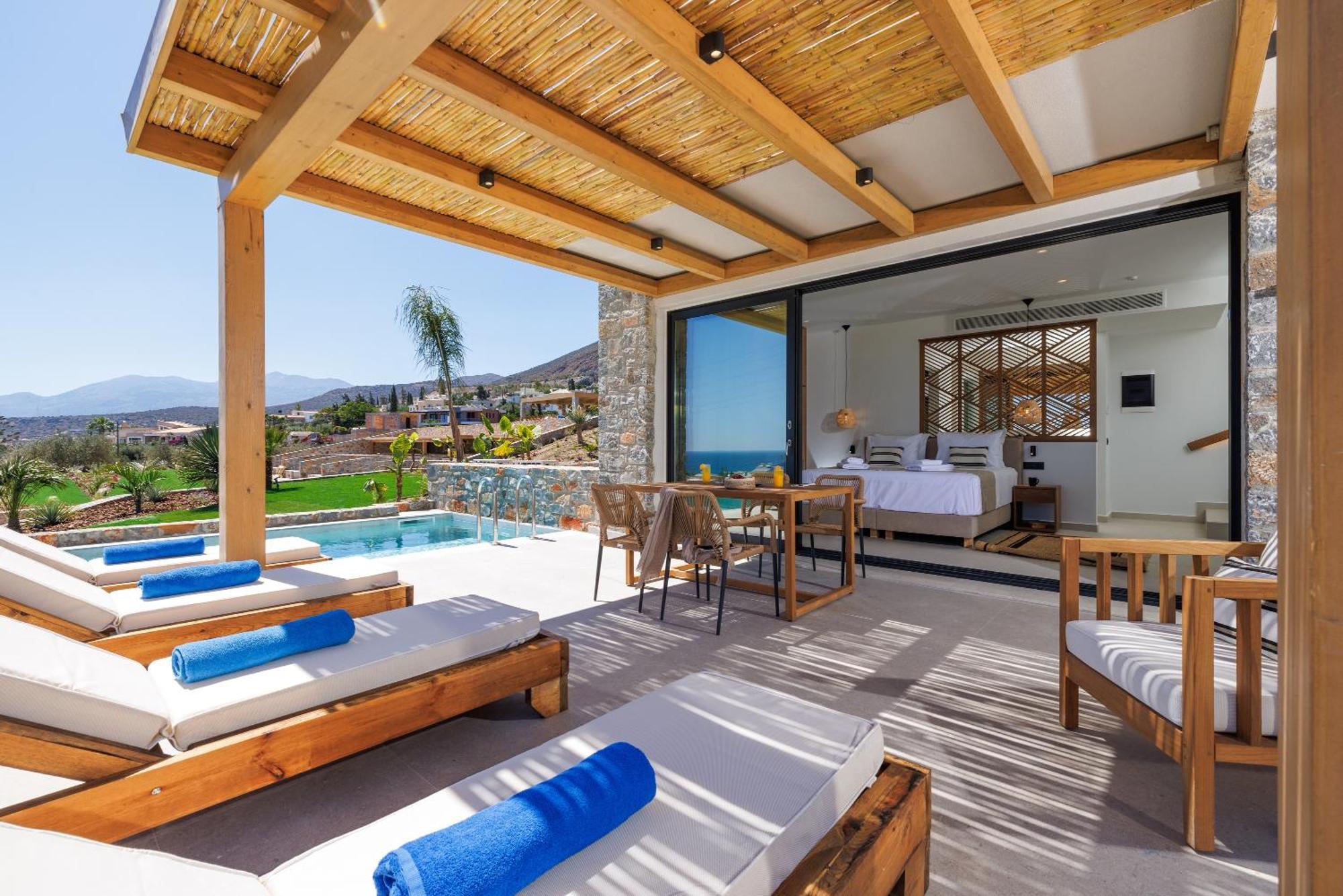 Deos Luxury Suites - Adults Only Khersónisos Eksteriør bilde