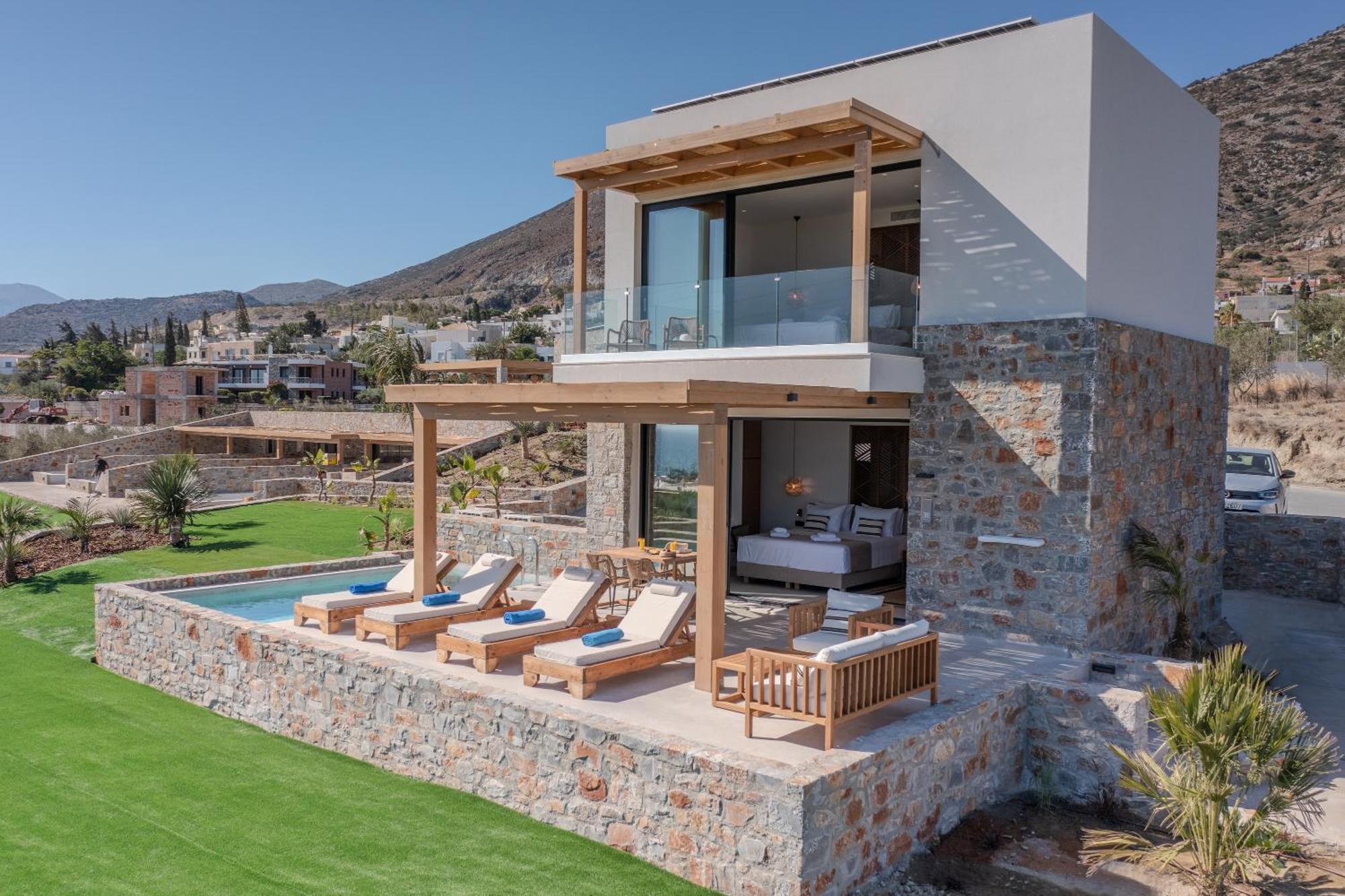 Deos Luxury Suites - Adults Only Khersónisos Eksteriør bilde