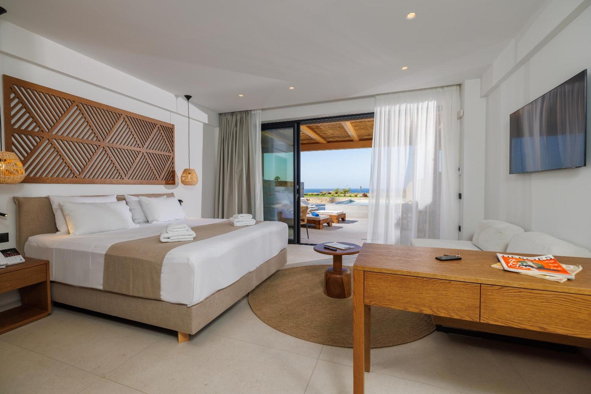 Deos Luxury Suites - Adults Only Khersónisos Eksteriør bilde